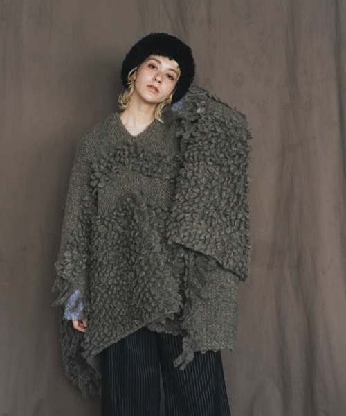 「ORIENT MILLINERY」 帽子 FREE グレー レディース_画像8