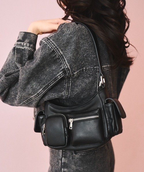 「JUST A NOON」 トートバッグ FREE ブラック レディース_画像2