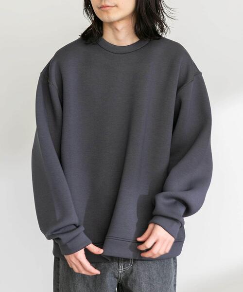 「URBAN RESEARCH Sonny Label」 スウェットカットソー LARGE チャコールグレー メンズ_画像7