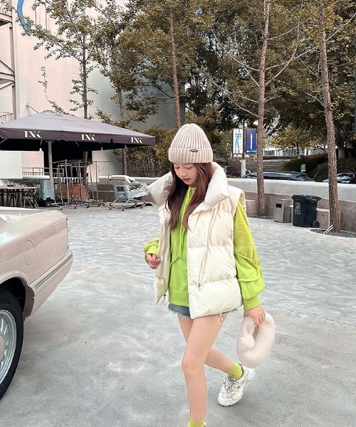 「shameless」 ベスト FREE ホワイト レディース_画像7