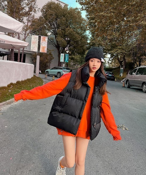 「shameless」 ベスト FREE ホワイト レディース_画像9