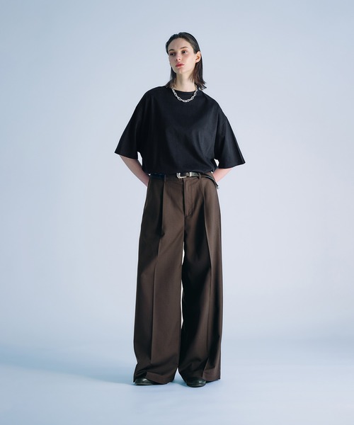 「selle glant」 スラックス LARGE ブラック メンズ_画像5