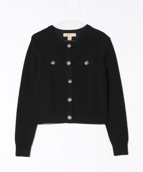 マイケルコース♥美品　春夏ロングカーディガン MICHAEL KORS（マイケルコース） カーディガン ストレッチ ニット