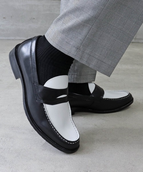 「SARABANDE」 ローファー 45 ブラック メンズ_画像8
