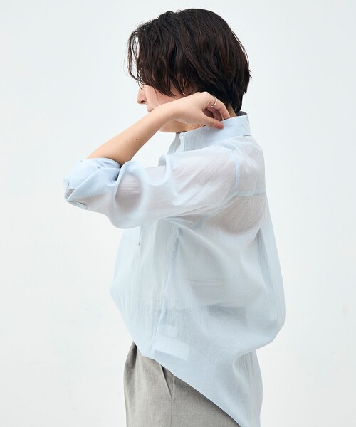 NOLLEY'S Sophi（ノーリーズソフィー） リネンシャツ ブラウス シャツ