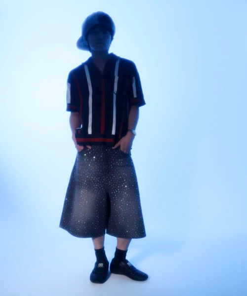 a2o デニムハーフパンツ M ブラック メンズ : ZOZOTOWN Yahoo!店