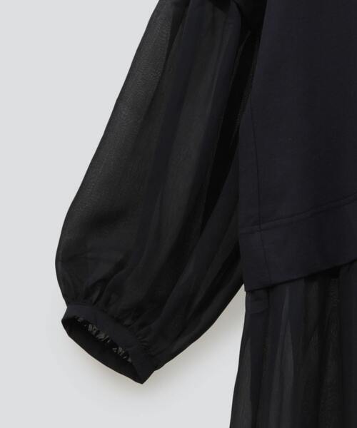 「CONVERSE TOKYO」 ドッキングワンピース FREE ネイビー レディース_画像3