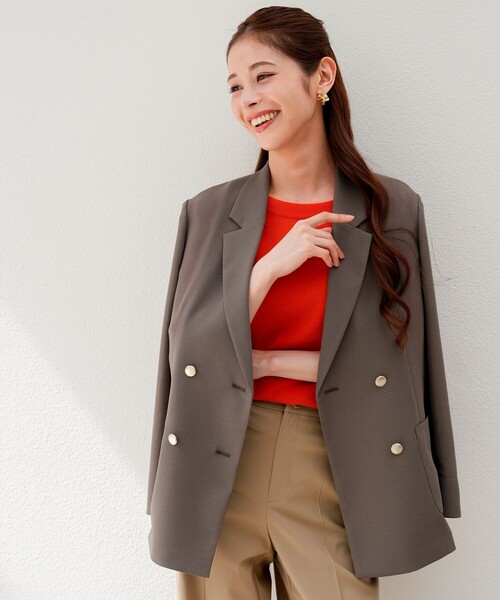 ANY SIS（エニィスィス） ジャケット テーラードジャケット シアー