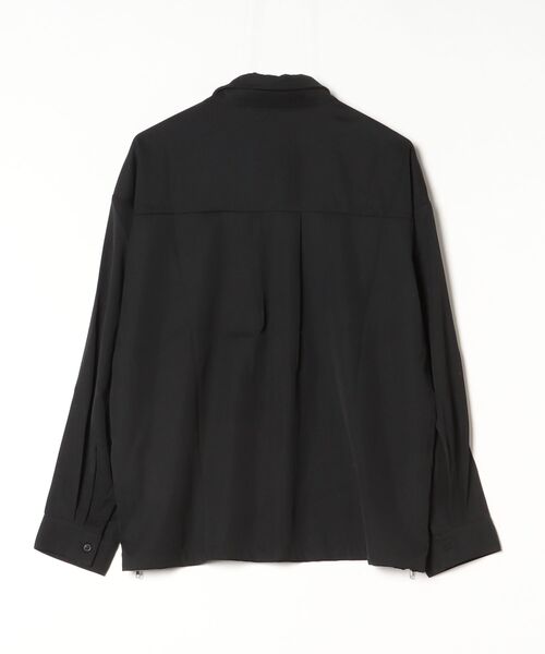 「Ellno Loset」 長袖シャツ SMALL ブラック メンズ_画像2