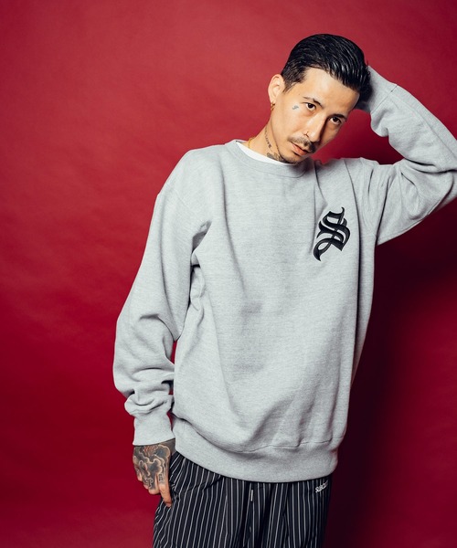 「Subciety」 スウェットカットソー LARGE ブラック メンズ_画像6