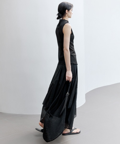 「tageechita」 スカート M ベージュ レディース_5