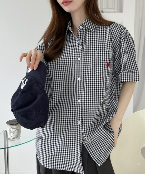 U.S. POLO ASSN.（ユーエスポロアッスン） ブラウス シャツ 「Ada.別注