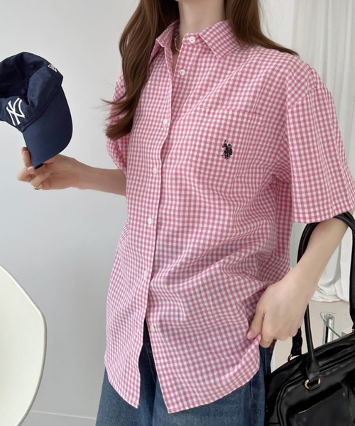 U.S. POLO ASSN.（ユーエスポロアッスン） ブラウス シャツ 「Ada.別注 