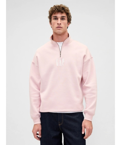 GAP（ギャップ） スウェットカットソー S ピンク メンズ : ZOZOTOWN