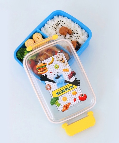 弁当箱 「PUPPET SUNSUN/パペットスンスン」ふわっと蓋付きタイト