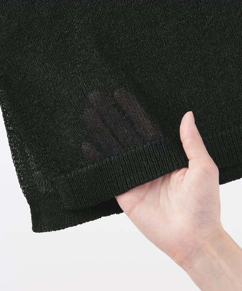 MUJI Labo ニット セーター 「MUJI Labo」婦人 和紙混スリーブレス