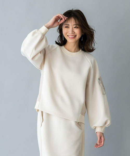 「UNDOVE」 長袖カットソー X-LARGE ブラック レディース_画像6
