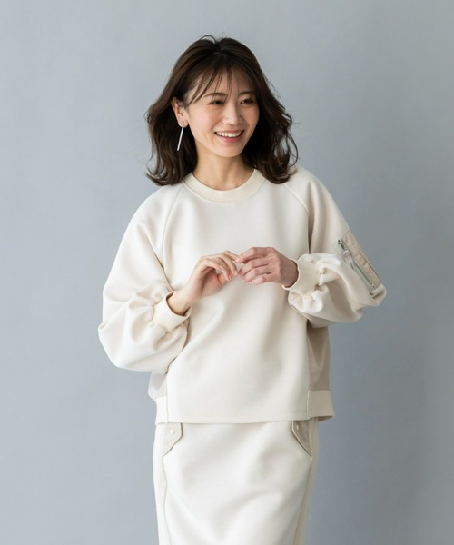 「UNDOVE」 長袖カットソー X-LARGE ブラック レディース_画像8