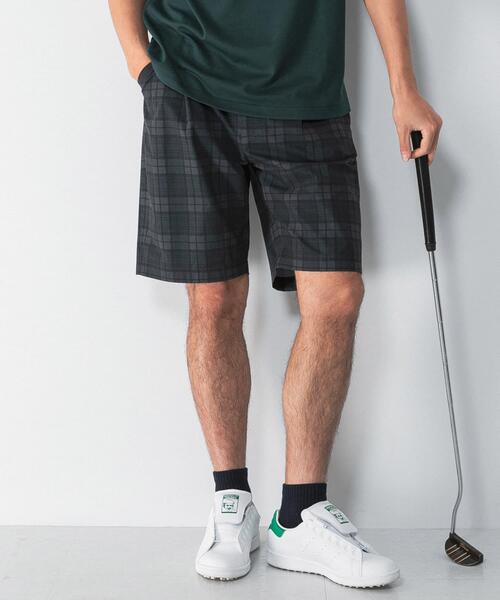 STAMP チェック柄 ブラックショーツ URBAN RESEARCH Sonny Label ハーフパンツ パンツ OOPS チェック柄