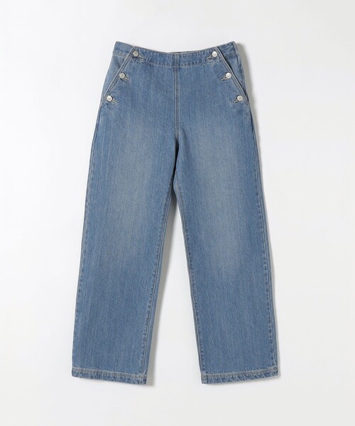 「SHIPS any」 デニムパンツ 40 ブルー レディース_画像3