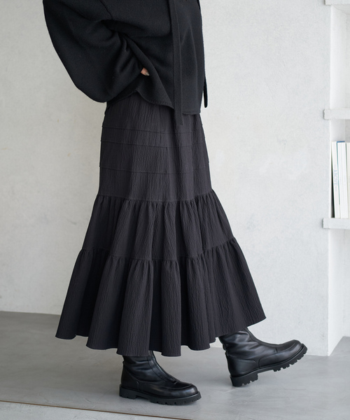 「Plage」 ロングスコート 34 黒いこと レディース