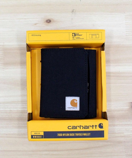 Carhartt（カーハート） ミニ 財布 ナイロンダック 三つ折り財布 700D