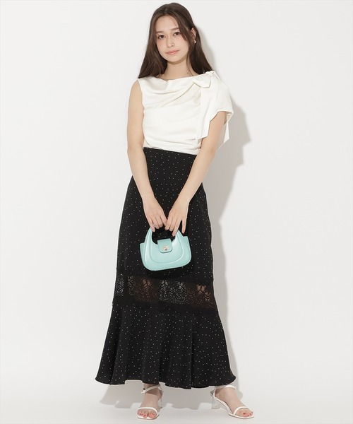 WILLSELECTION（ウィルセレクション） ロング スカート レース切替