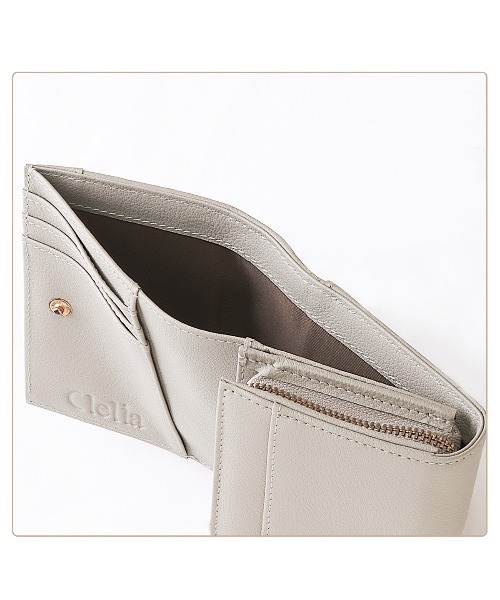 「Clelia」 財布 ONE SIZE ピンク レディース_画像4