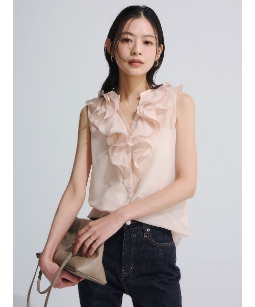 「anuans」 デニムパンツ SMALL インディゴブルー レディース_画像8