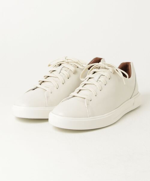 Clarks（クラークス） ローカットスニーカー 7.5 ホワイト メンズ