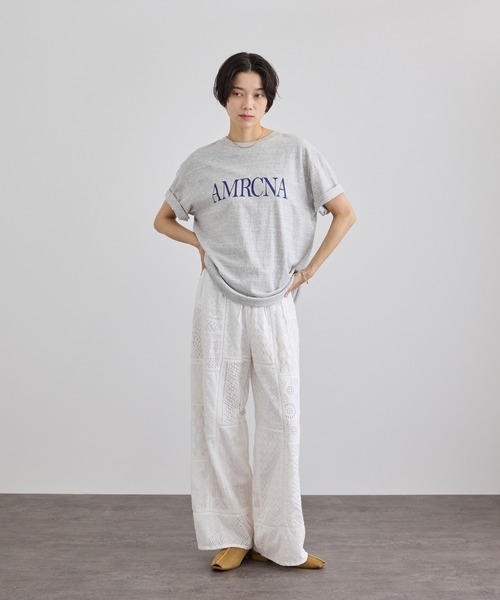 SALON adam et rope'（サロン アダム エ ロペ） ワイドパンツ パンツ