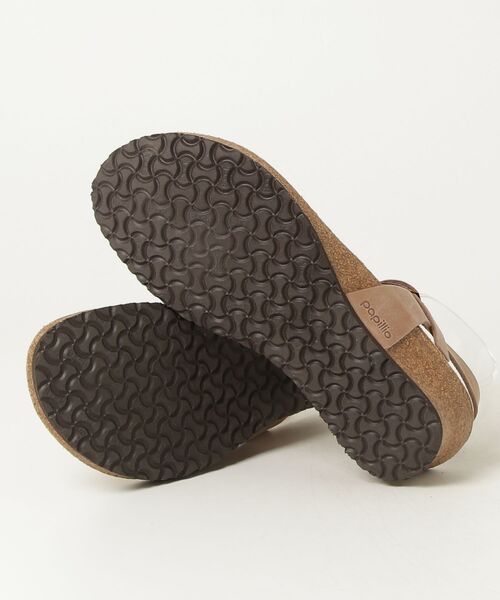 BIRKENSTOCK サンダル ブラウン 39 BIRKENSTOCK（ビルケンシュトック） ヒールサンダル 39 ライトブラウン