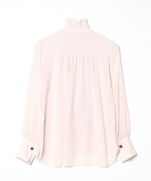「SEE BY CHLOE」 フリル長袖ブラウス 34 ベージュ レディース_画像2