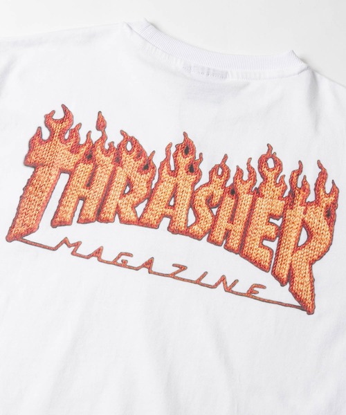 THRASHER（スラッシャー） tシャツ 「at」「THRASHER/スラッシャー」3D