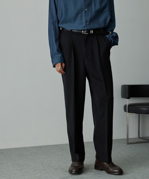 「EMMA CLOTHES」 スラックス S グレイッシュベージュ メンズ_画像8