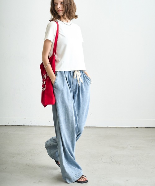 「CIAOPANIC TYPY」 デニムパンツ X-LARGE ブルー レディース_画像7