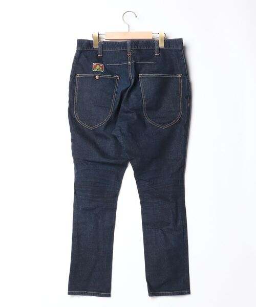 「BEN DAVIS/PROJECT LINE」 スキニーデニムパンツ 32inch インディゴブルー メンズ_画像2