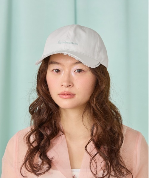 「kaorinomori」 キャップ FREE ブラック レディース_画像2