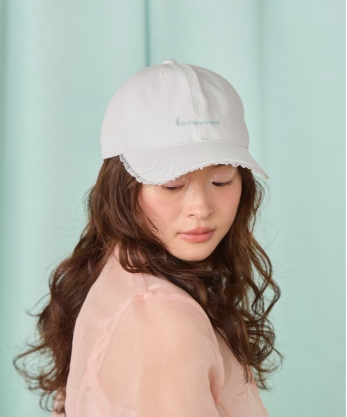 「kaorinomori」 キャップ FREE ブラック レディース_画像3