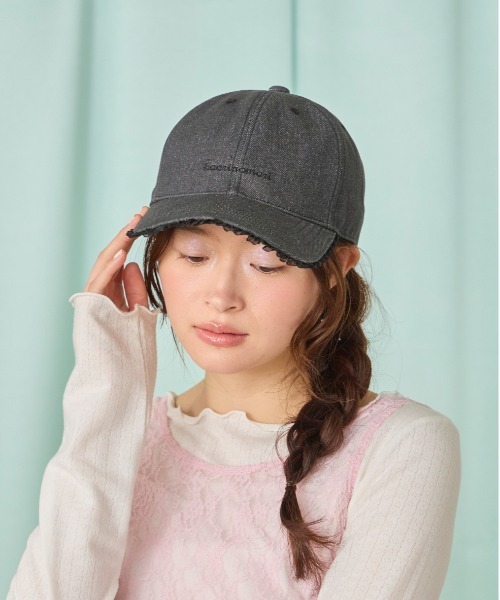 「kaorinomori」 キャップ FREE ブラック レディース_画像7