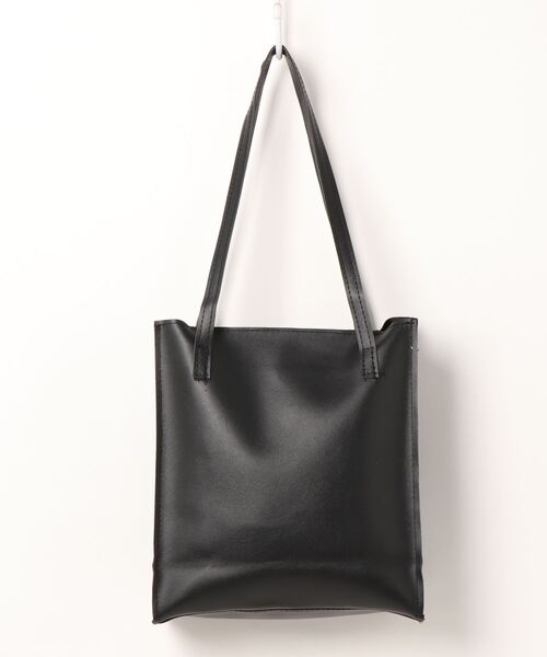 STYLEBLOCK ショルダーバッグ バッグ レザータッチスクエア