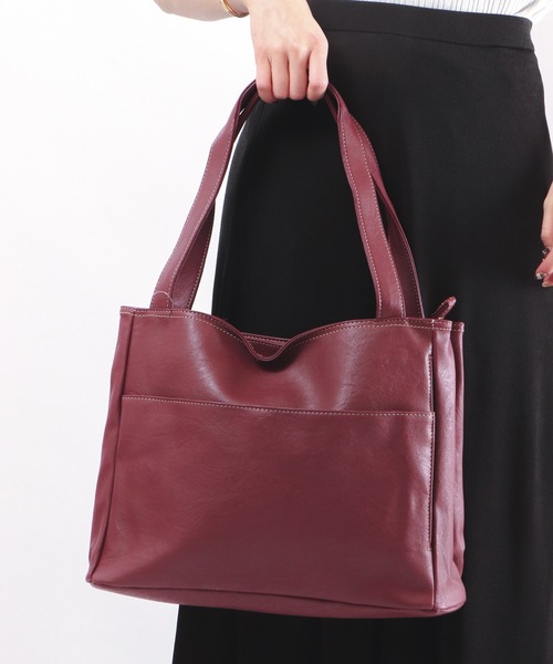 【送関込】VALENTINO★ チェリートート ヴァレンティノ ガラヴァーニ アンティーブ シンセティックジャ
