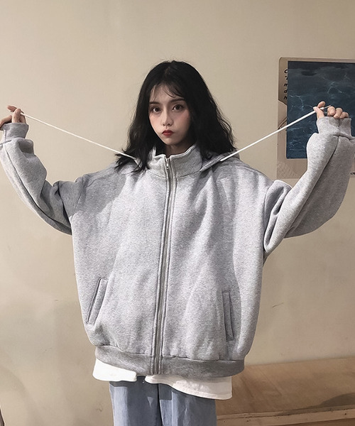 Bifrost（ビフレスト） パーカー ラインフーディーパーカ レディース