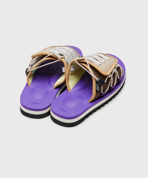 suicoke サンダル DAO-2ab - Brown x Purple メンズ : ZOZOTOWN