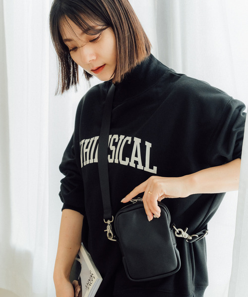 DEVICE+ ショルダーバッグ バッグ DEVICE＋ 本革 カウレザー