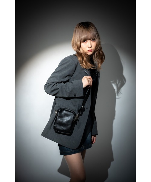 希少!極美品✨ ディーゼル BADIA カウレザー 本革 2way ショルダー付 DEVICE+ ショルダーバッグ バッグ DEVICE＋ 本革 カウレザー