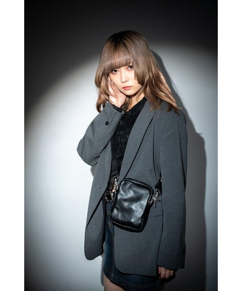 希少!極美品✨ ディーゼル BADIA カウレザー 本革 2way ショルダー付 DEVICE+ ショルダーバッグ バッグ DEVICE＋ 本革 カウレザー
