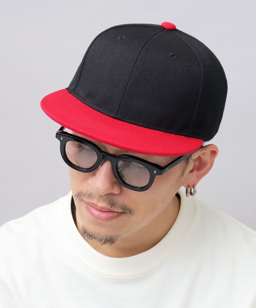 30個　ユナイテッドアスレ フラットバイザー スナップバック キャップ　ネイビー United Athle キャップ 帽子 フラットバイザー スナップバック