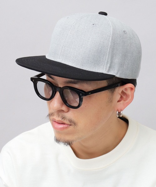 30個　ユナイテッドアスレ フラットバイザー スナップバック キャップ　ネイビー United Athle キャップ 帽子 フラットバイザー スナップバック