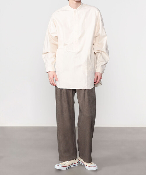 シャツ ブラウス HAVERSACK | ヘビーオックスコットン プルオーバーシャツ MEN HAVERSACK ヘビーオックスコットン プルオーバーシャツ